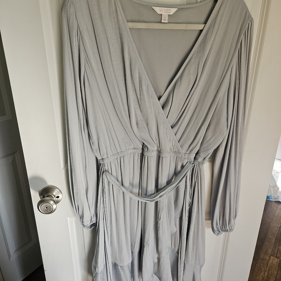 Lc Conrad Wrap Long Sleeve Dress - Picture 3 of 6